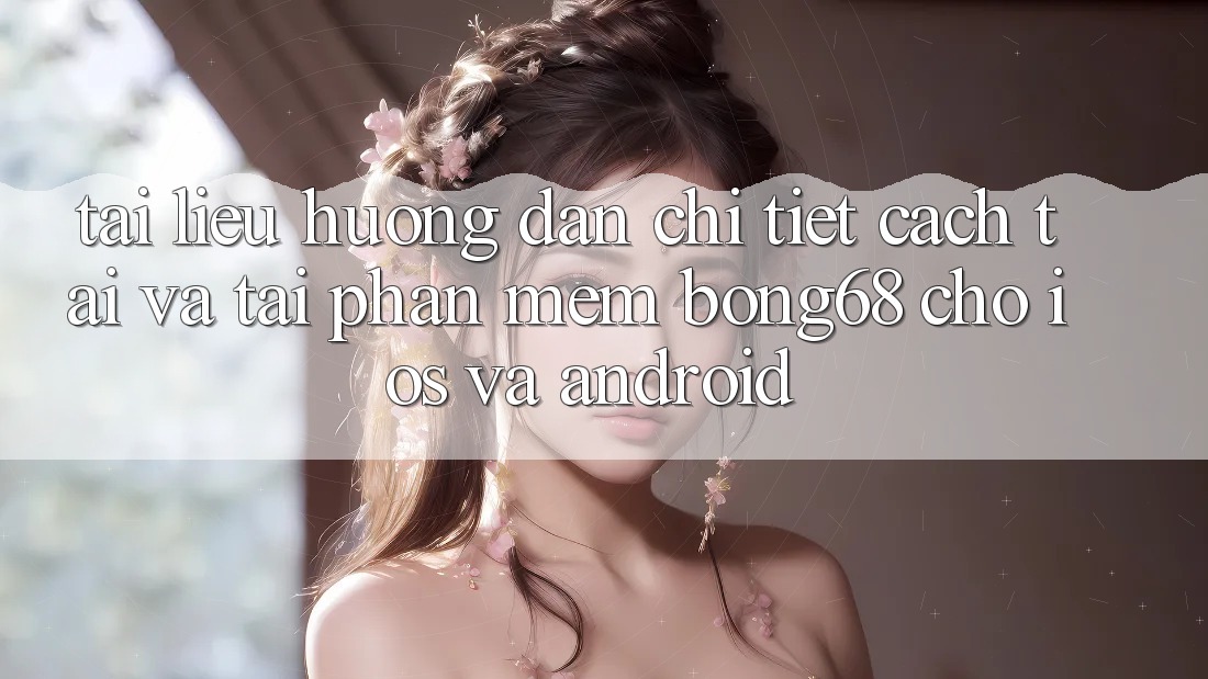 Tài liệu hướng dẫn Chi Tiết Cách Tải Và Tải Phần mềm Bong68 Cho iOS Và Android Tài liệu hướng dẫn Chi Tiết Cách Tải Và Tải Phần mềm Bong68 Cho iOS Và Android