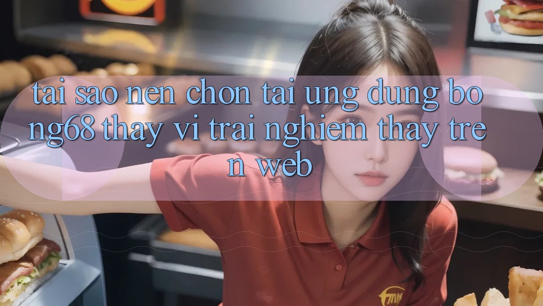Tại Sao Nên Chọn Tải Ứng Dụng Bong68 Thay Vì Trải nghiệm thấy Trên Web?