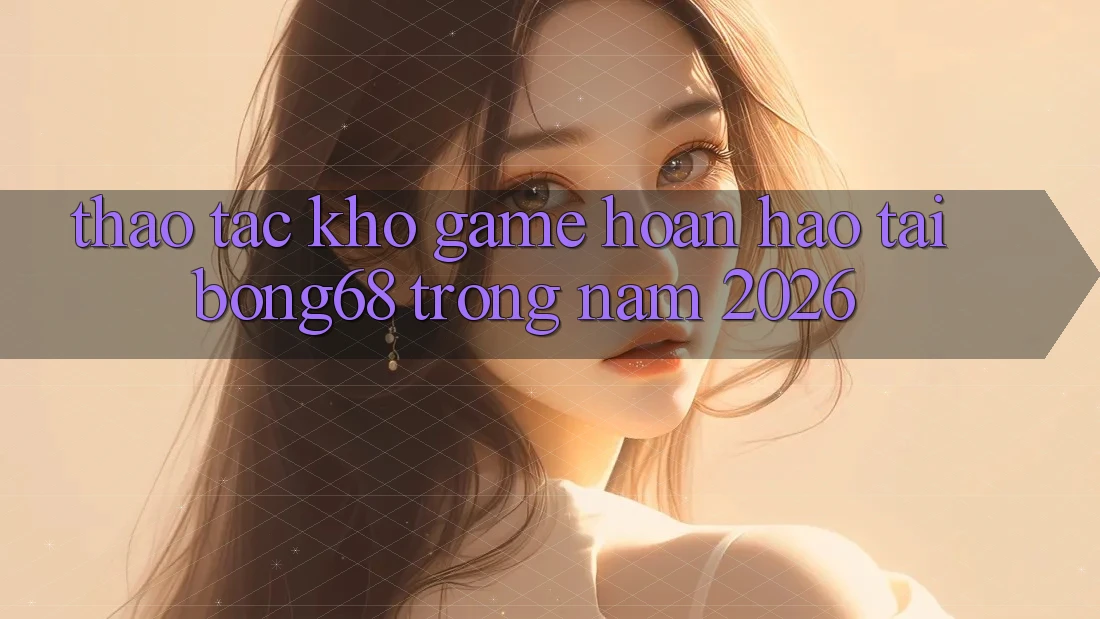 Thao tác Kho Game Hoàn hảo Tại Bong68 Trong Năm 2026
