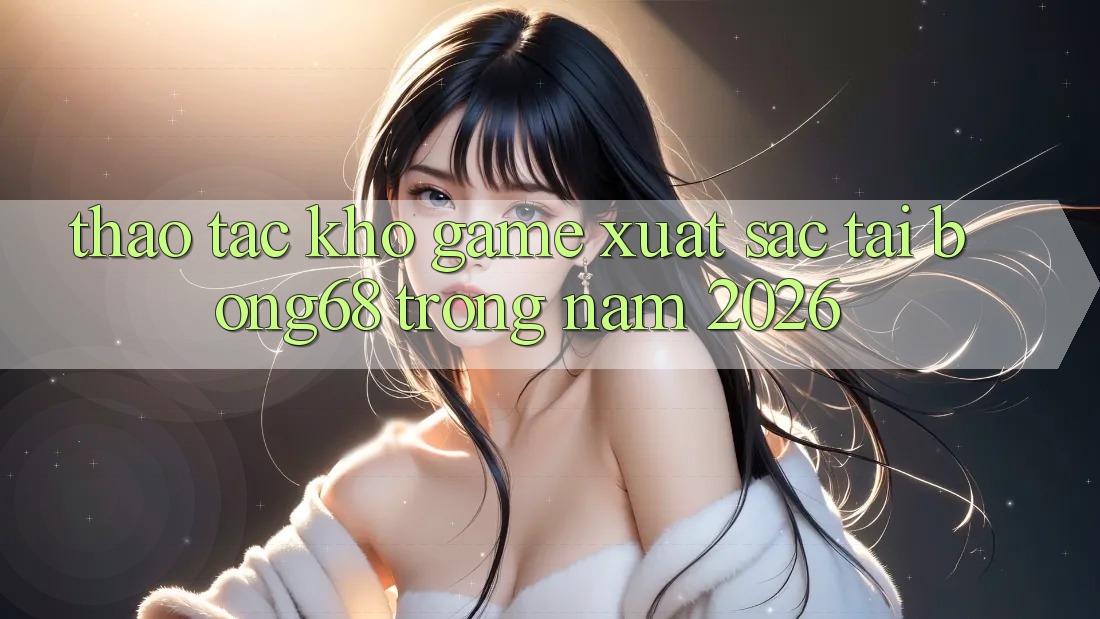 Thao tác Kho Game Xuất sắc Tại Bong68 Trong Năm 2026 Thao tác Kho Game Xuất sắc Tại Bong68 Trong Năm 2026
