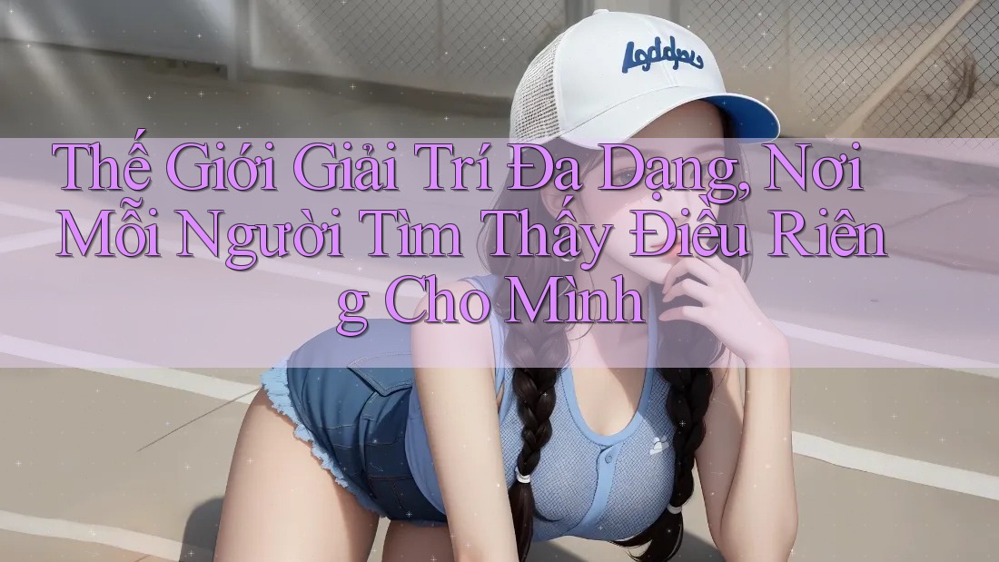 Thế Giới Giải Trí Đa Dạng, Nơi Mỗi Người Tìm Thấy Điều Riêng Cho Mình