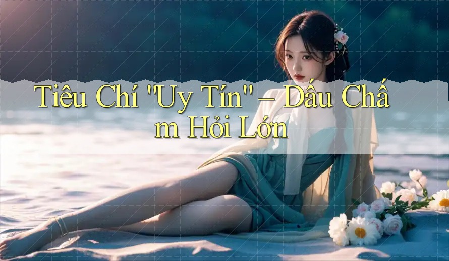 Tiêu Chí “Uy Tín” – Dấu Chấm Hỏi Lớn