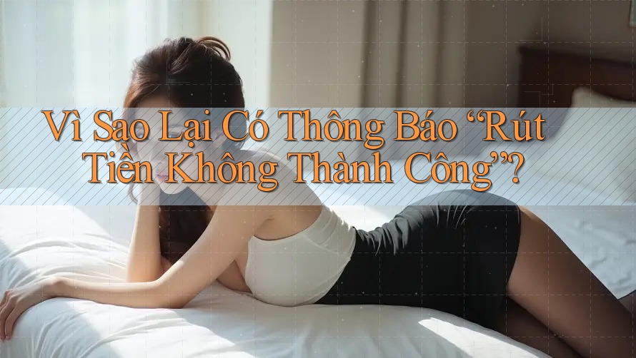 Vì Sao Lại Có Thông Báo “Rút Tiền Không Thành Công”?